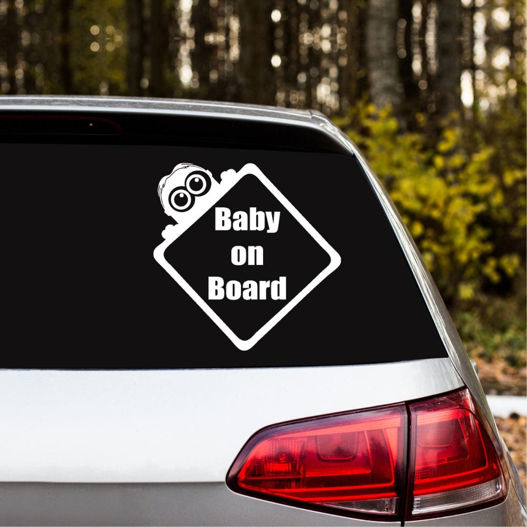 Sticker Minion Baby On Board