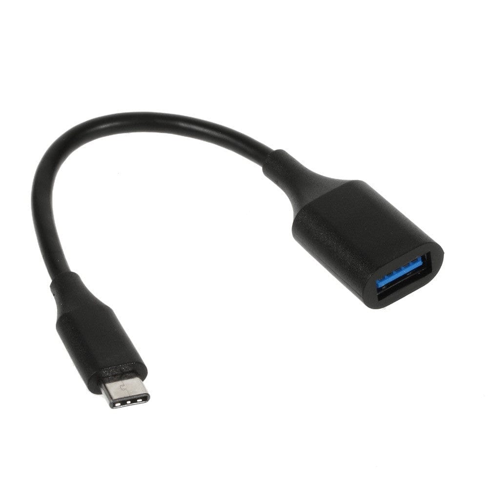 ADAPTOR OTG USB 3.1 TYPE-C LA USB 8 CM NEGRU