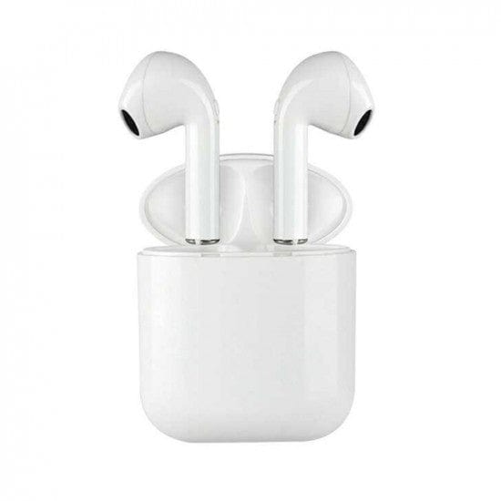 Casti Wireless Bluetooth MKJ-I9 Earbuds, Alb