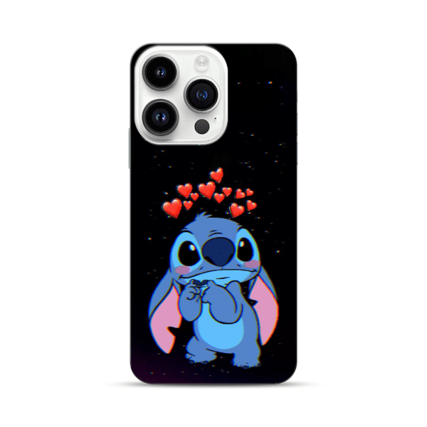 Husă de telefon Stitch Hearts