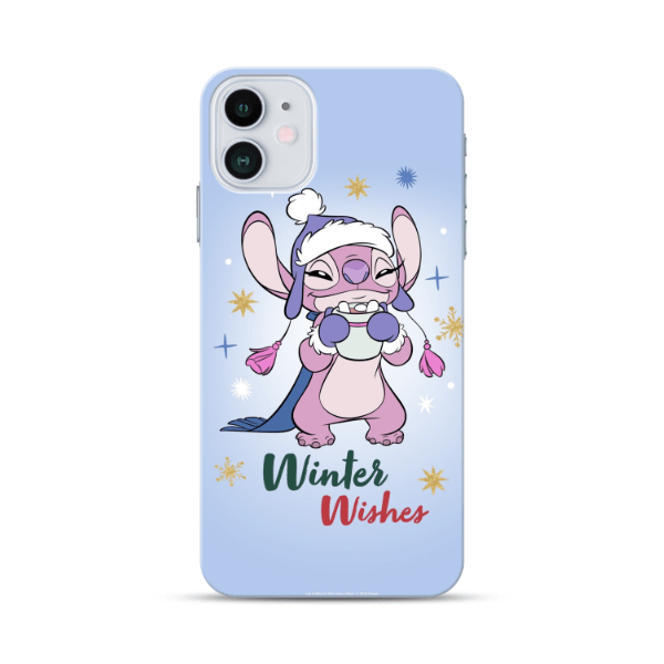 Husă telefon Stitch Winter Wishes