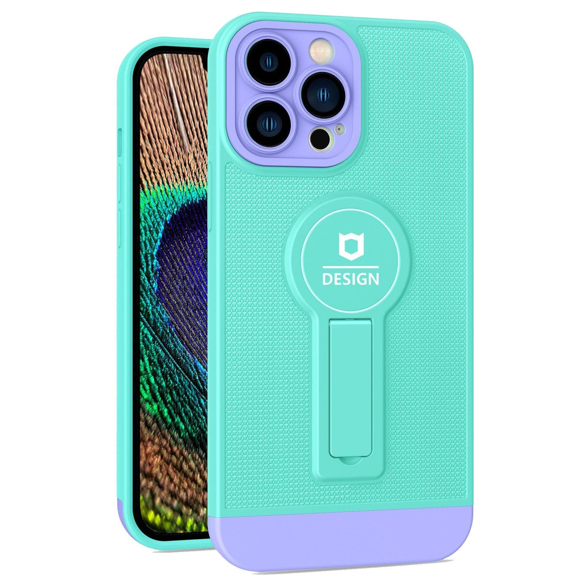 HUSA ARMOR DESIGN CU STAND PENTRU SAMSUNG GALAXY A02S/ A03S, BLUE/MOV, SUPORT AUTO MAGNETIC, WIRELESS CHARGE, PROTECTIE ANTISOC