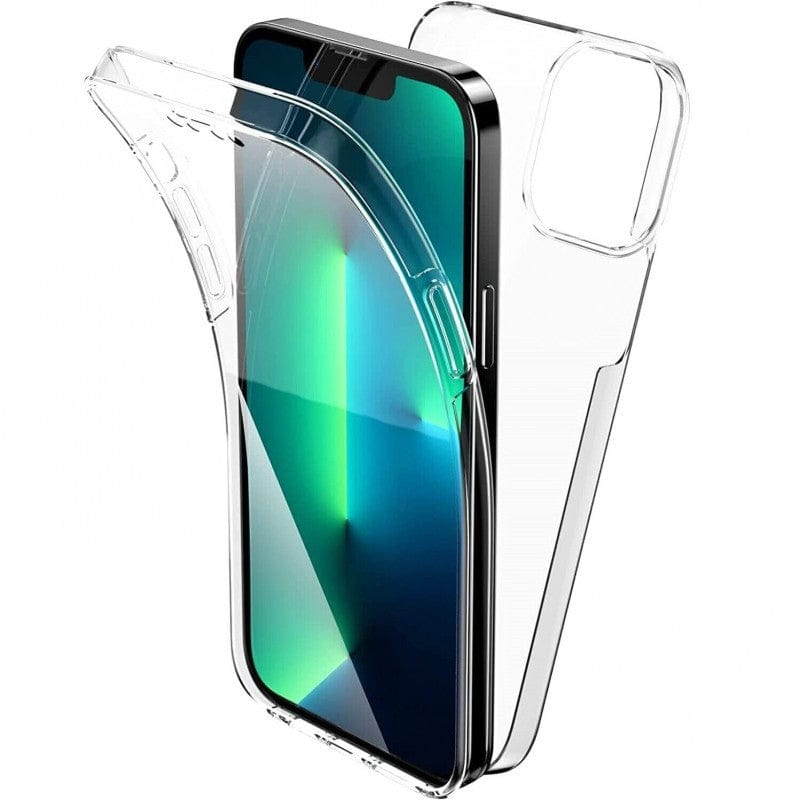Husa de protectie 360 grade, PC+TPU+Folie policarbonat, pentru Samsung Galaxy S21 FE 5G , Transparent