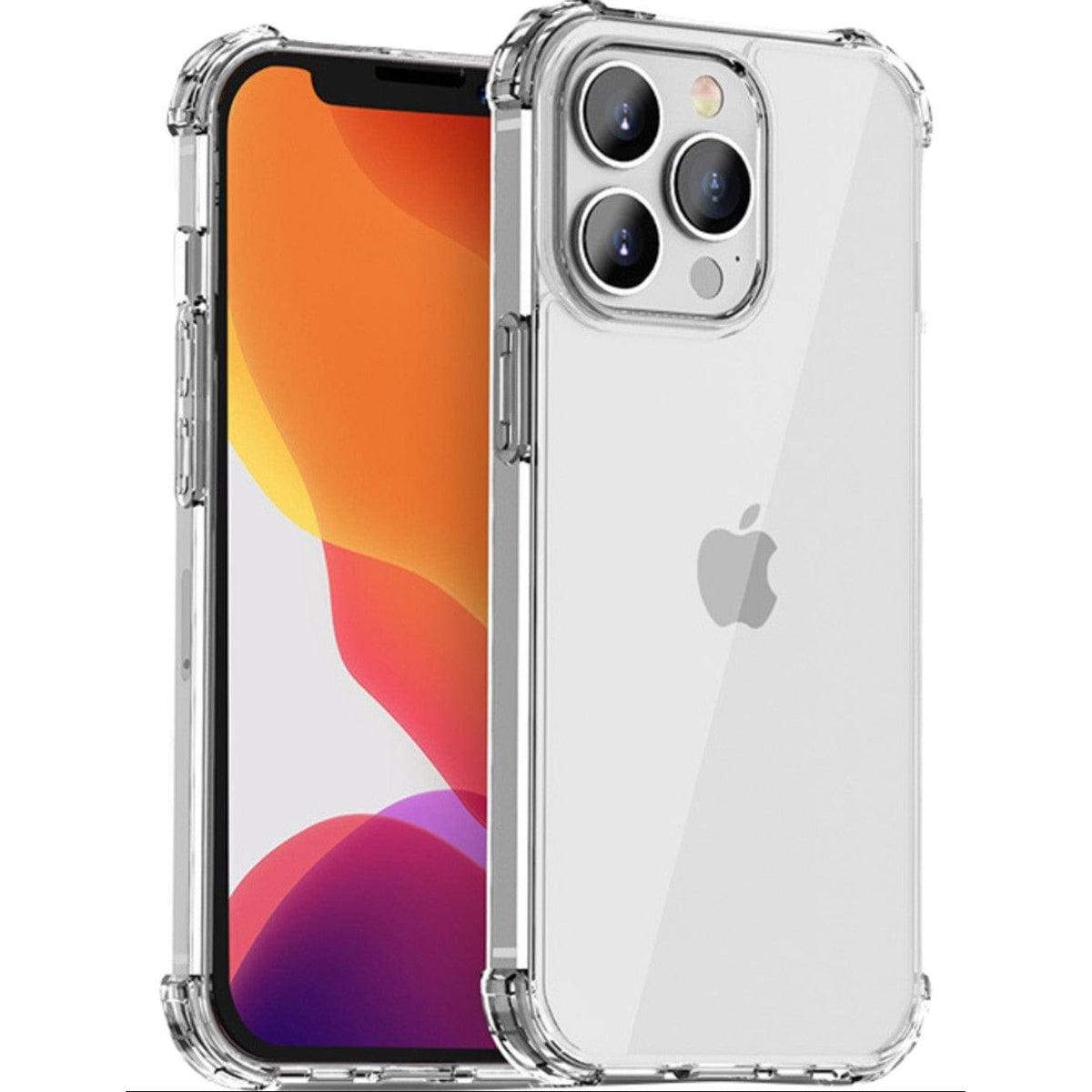 Husa protectie pentru Apple iPhone 14 Pro Max, TPU, Antisoc, Protectie colturi, Rezistenta la impact, 1.5 mm, Transparenta