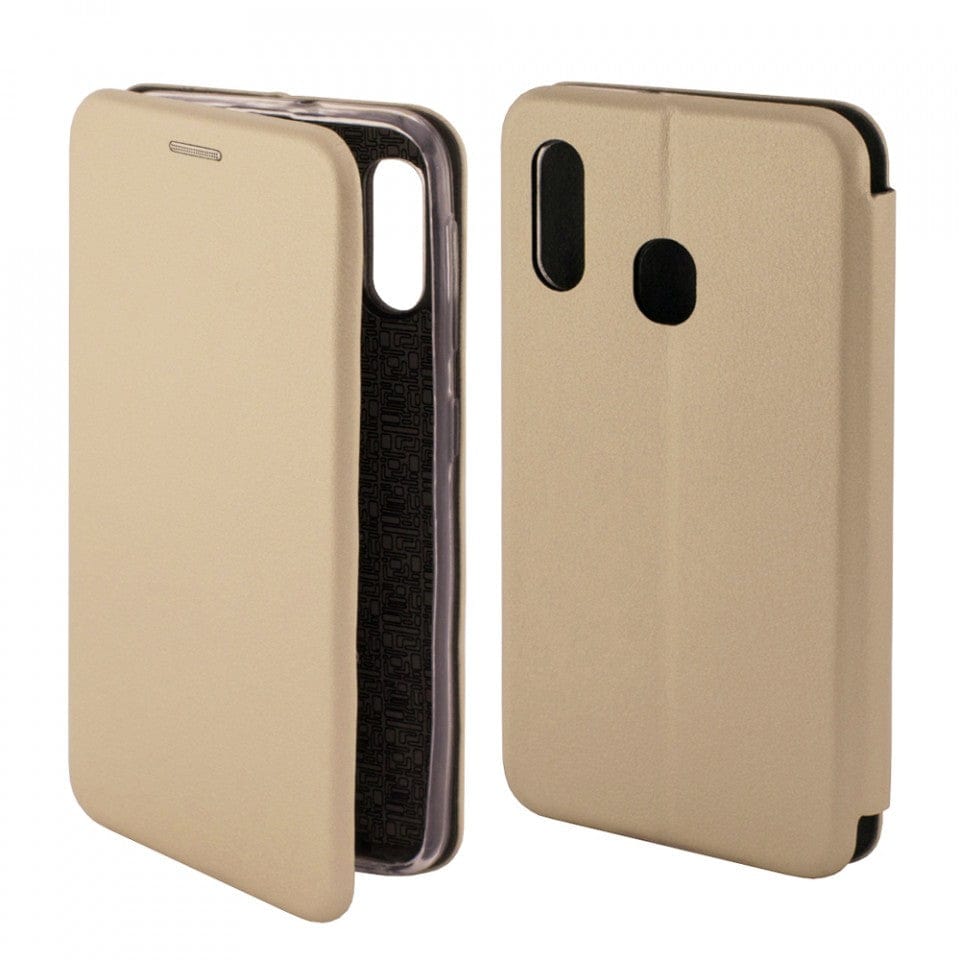 Husa de protectie compatibila cu Apple iPhone X/XS Magnet Book Case Auriu