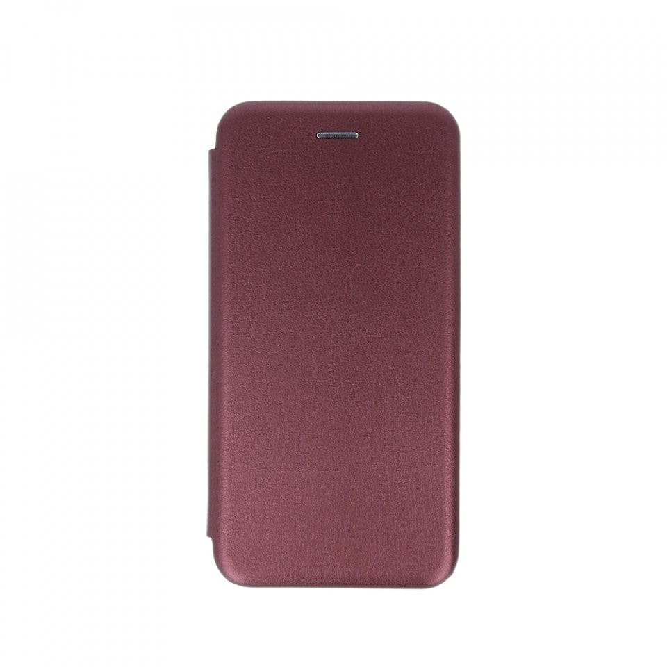 Husa de protectie compatibila cu Huawei P40 Lite 5G/ Nova 7SE Magnet Book Case Bordeaux