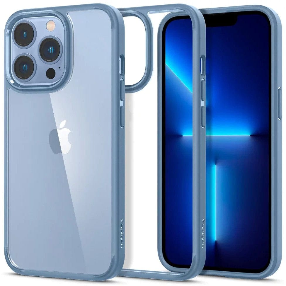 Husa Hibrid Defender MG Series pentru iPhone 14 Pro Ma, Protectie Antisoc, Albastru