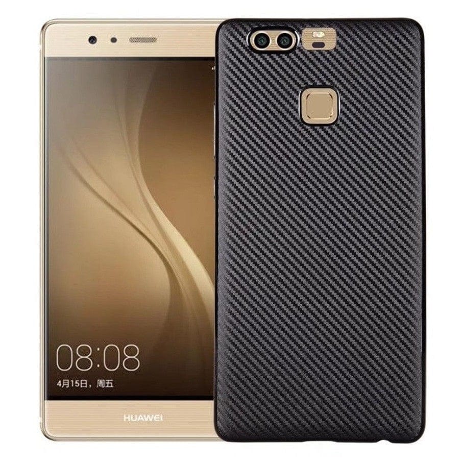 Husa Huawei Nova Plus i-Zore Carbon Fiber Negru