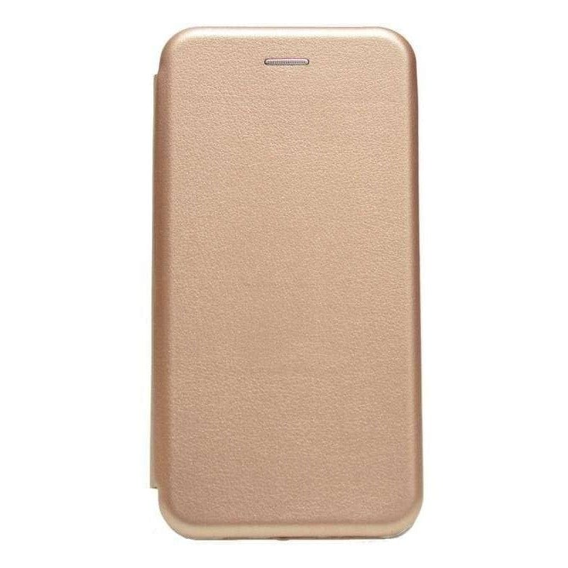 Husa de protectie compatibila cu Huawei P Smart 2020 Magnet Book Case Auriu