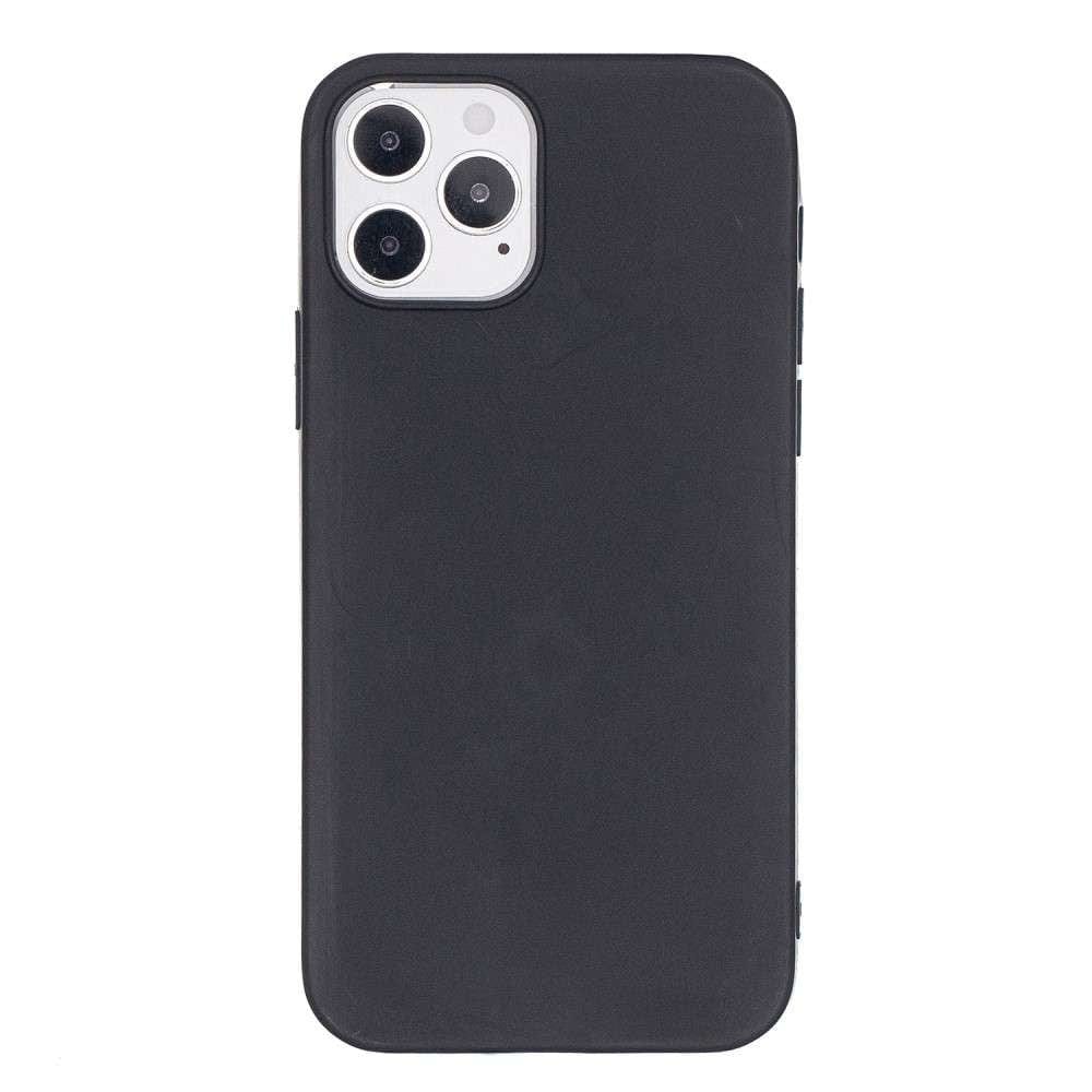 Husa protectie compatibila cu Apple iPhone 12/12 Pro Matte Tpu Negru