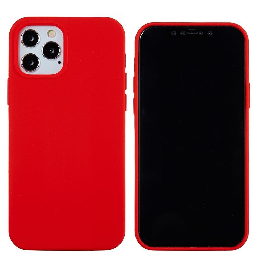 Husa protectie compatibila cu Apple iPhone 12 Mini Mag Safe Silicone Rosu