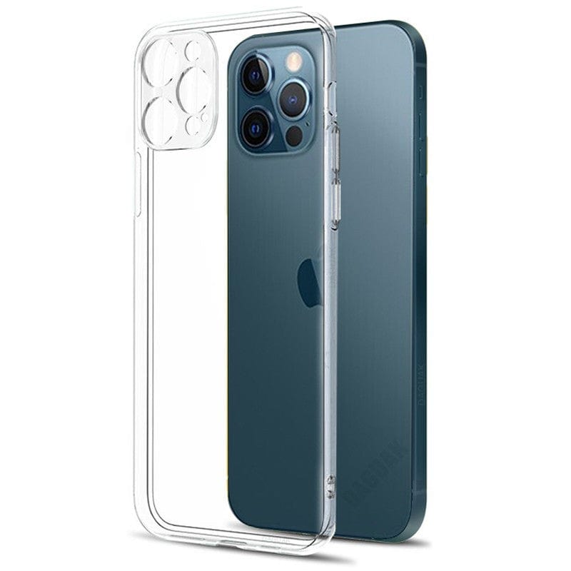 Husa Protect Plus Transparent compatibila cu Apple iPhone 12 Pro Max