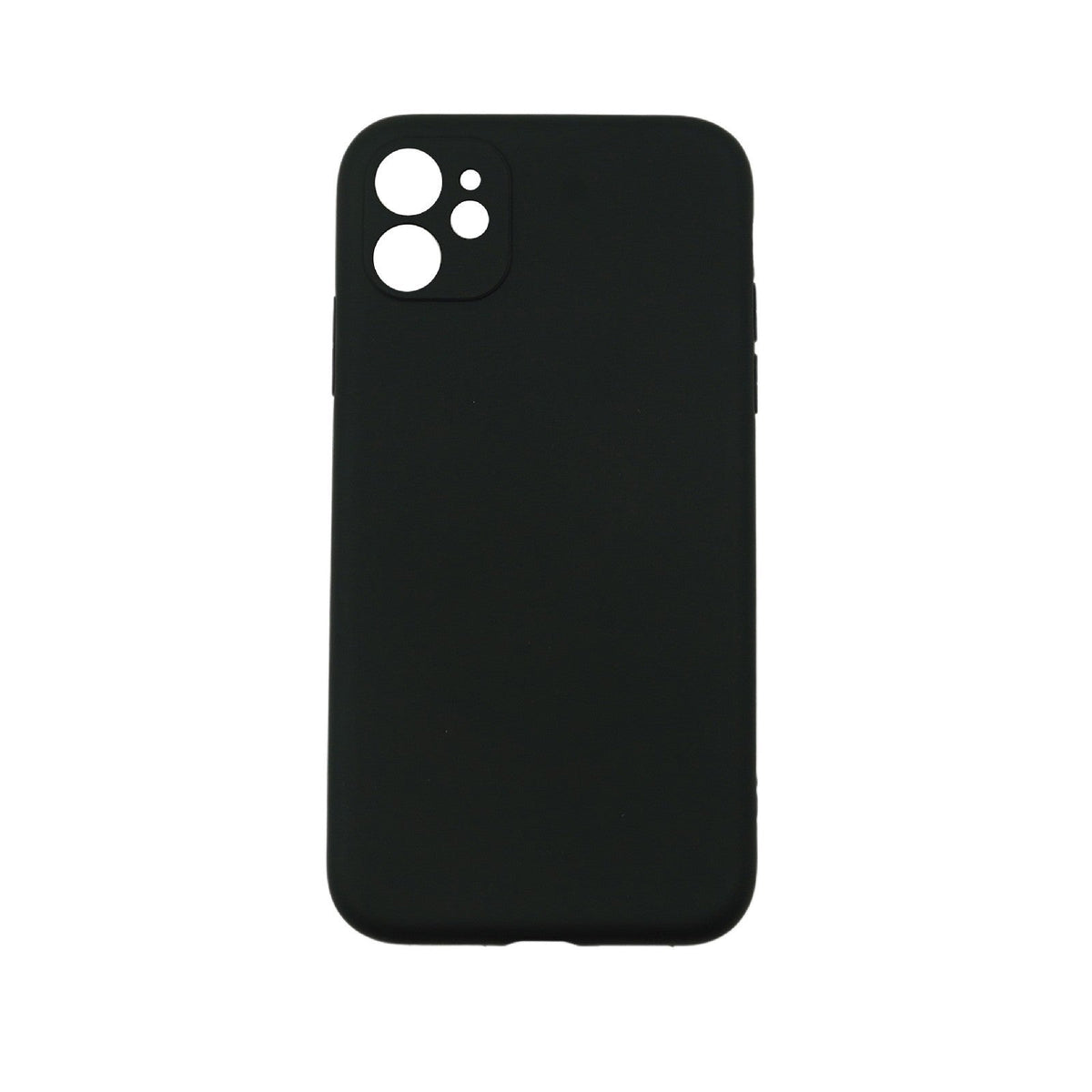 Husa protectie compatibila cu Apple iPhone 12 Liquid Silicone Case Negru