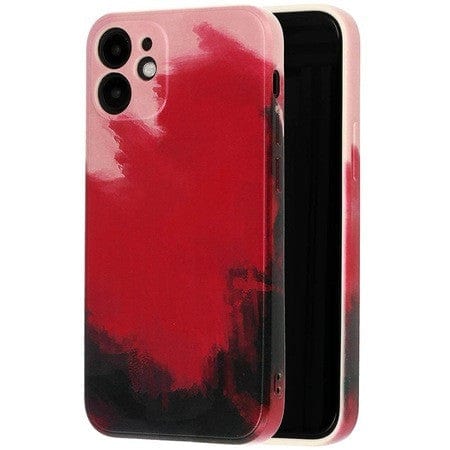 Husa protectie compatibila cu Apple iPhone 11 Pro Tpu Ombre, Roz/Mov/Negru