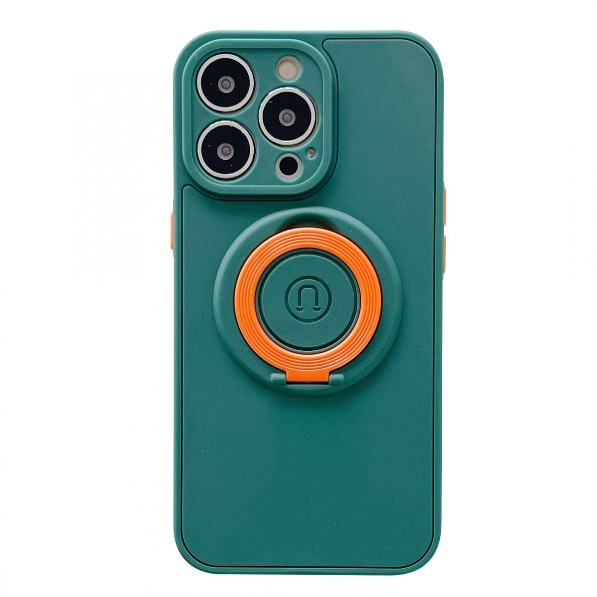 Husa protectie compatibila cu Apple iPhone 13 Mini Mag Safe Silicone Verde