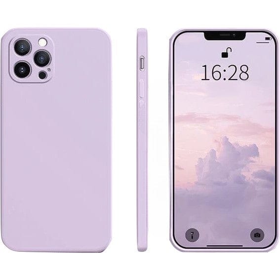 Husa protectie compatibila cu Huawei P40 Lite E Liquid Silicone Case Mov