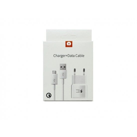 Incarcator Retea Quick Charge 2.0 Cablu Micro-USB WUW-T19 Blister, Alb