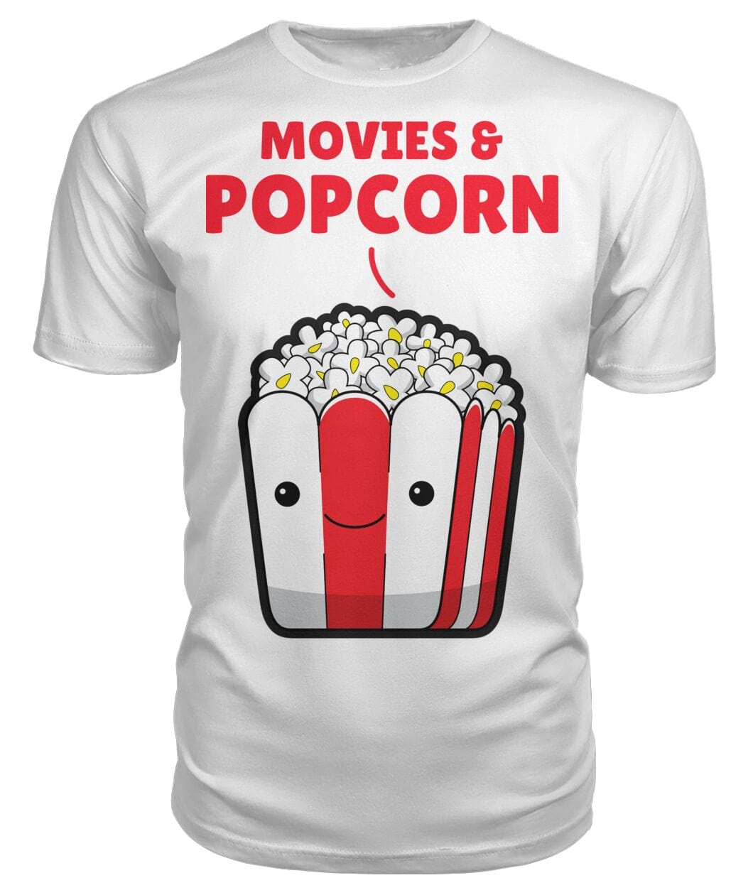 Tricou Filme si popcorn