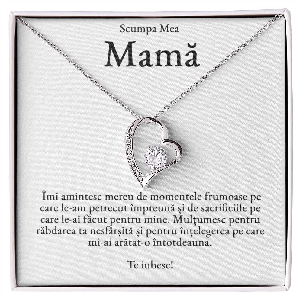 Scumpa mea mamă - colier inimă
