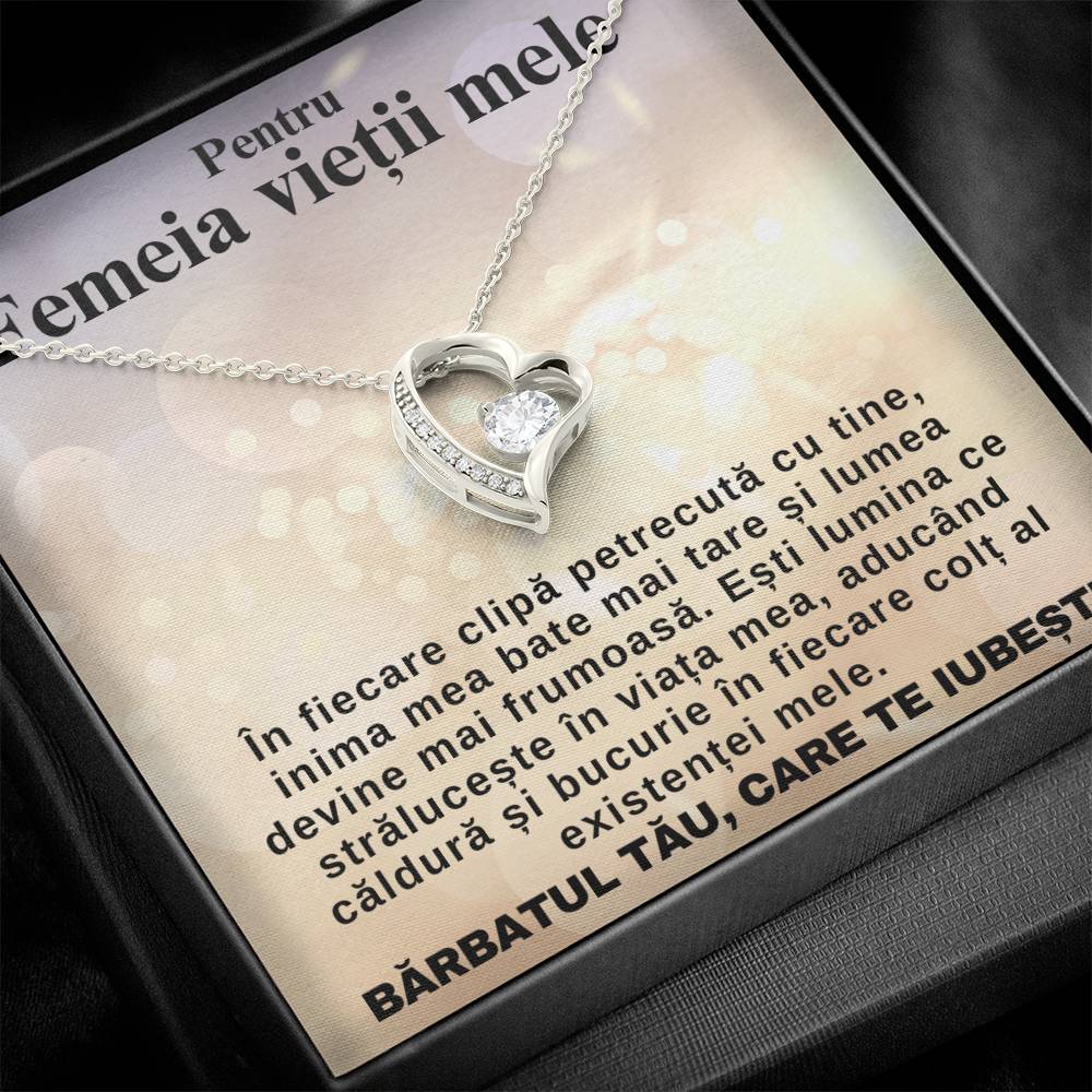 Femeia Vieții Mele– Colier Inimă