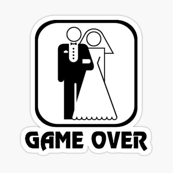 Game Over sticker