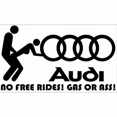 No Free Rides sticker