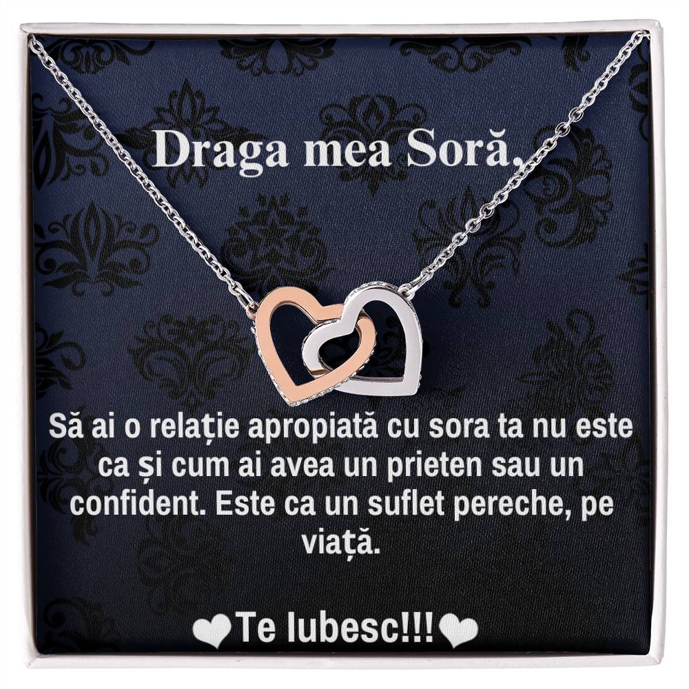 Scumpa mea, Surioara – Colier Inimi Pereche | Mobifan.ro - Huse