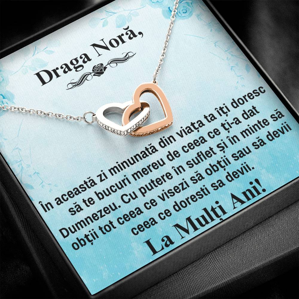 Draga Nora - Colier Inimi Pereche!
